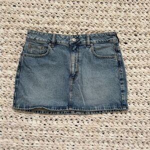 PacSun Denim Mini Skirt